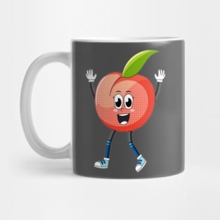 Apple cartoon character Mug